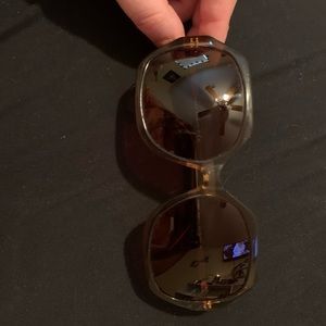 Brown Tory Burch Sunglasses.
